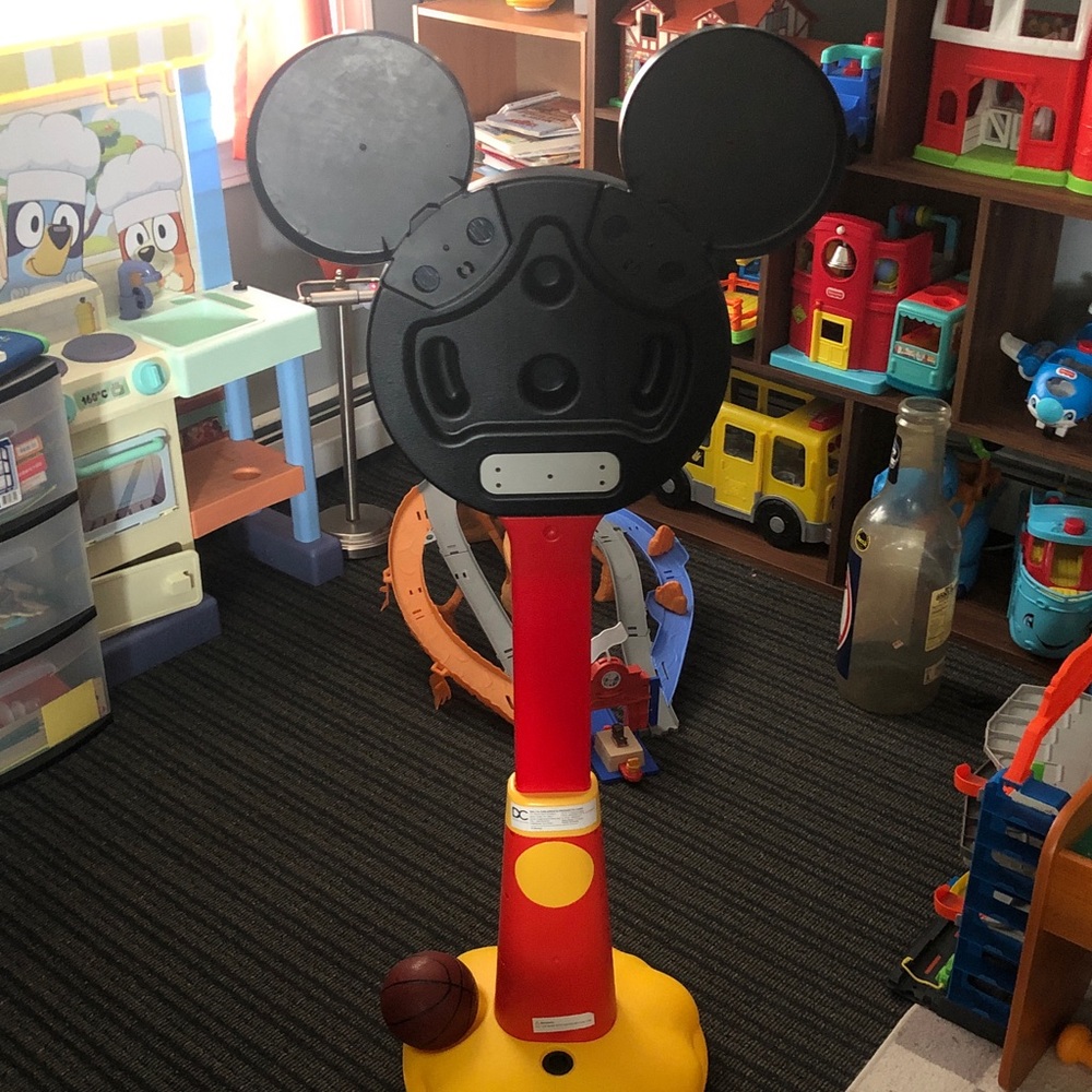 Delta Adjustable Mickey-Style Basketball Hoop ❗️Ship Alone❗️ - Picture 7 of 10